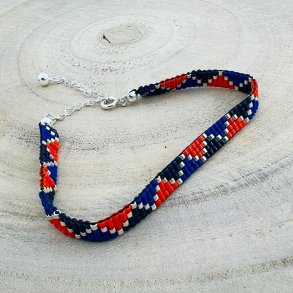 Woven No.10 - Bl/Orange