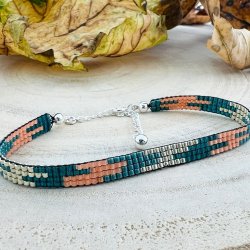 Woven No.8 - Grn/slv