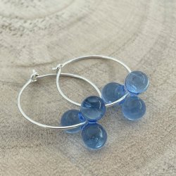 Clover Hoop - Light Blue