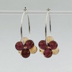 Clover Mix Hoop - Ametyst/Nectar