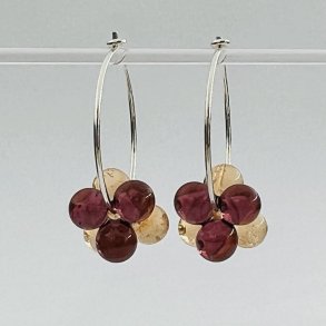 Clover Mix Hoop - Ametyst/Nectar