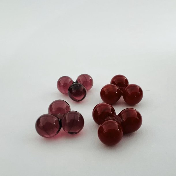 Clover Mix Hoop - Ametyst/Scarlet