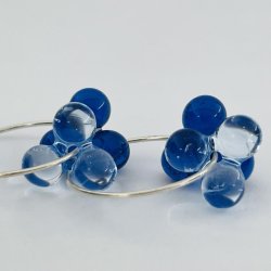 Clover Mix Hoop - Azure/Almost Not Blue