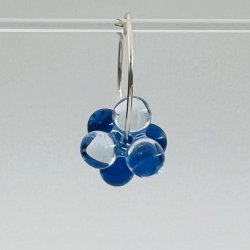 Clover Mix Hoop - Azure/Almost Not Blue