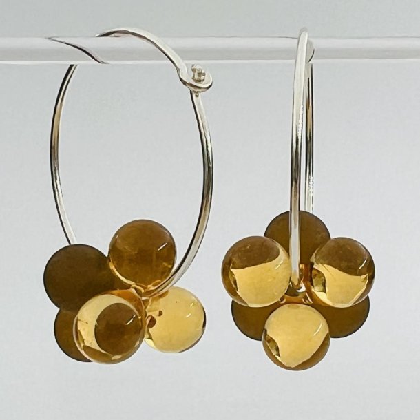 Clover Mix Hoop - Banana/Amber