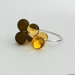 Clover Mix Hoop - Banana/Amber