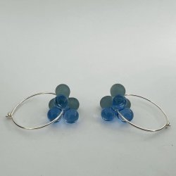 Clover Mix Hoop - Light Blue/Storm