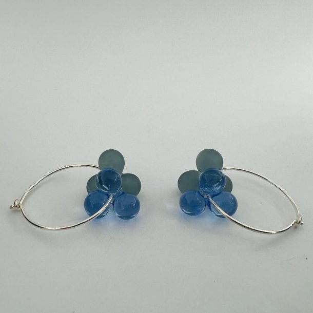 Clover Mix Hoop - Light Blue/Storm