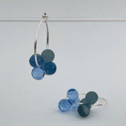 Clover Mix Hoop - Light Blue/Storm