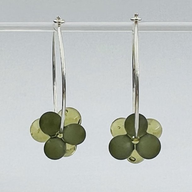 Clover Mix Hoop - Mojito/Dark Grey