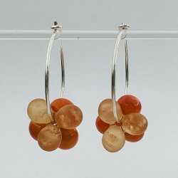 Clover Mix Hoop - Peach/Squash