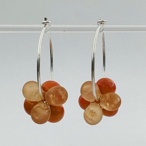 Clover Mix Hoop - Peach/Squash