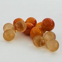 Clover Mix Hoop - Peach/Squash