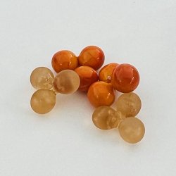 Clover Mix Hoop - Peach/Squash