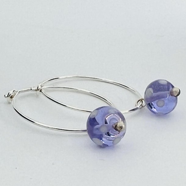 Globe Hoop - Popping Lavender Dot